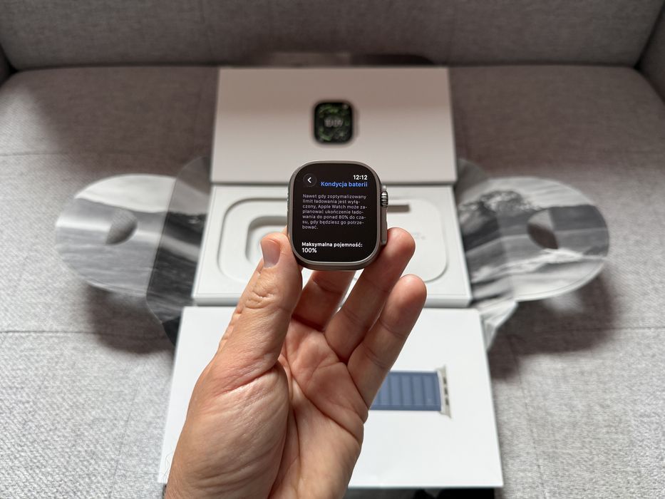  Apple Watch Ultra 3 Natural Titanium 49mm Cellular (LTE + GPS) / Gwarancja / 100%
