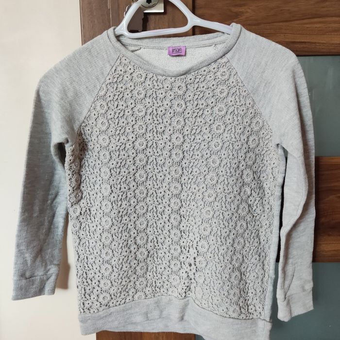 Bluza dresowa Cropp top, Miki, jednorożec, sweter h&mroz 146/152
