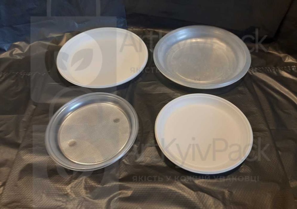 Одноразовая Посуда Тарелка Миска Супница Стаканы Вилки Ложки