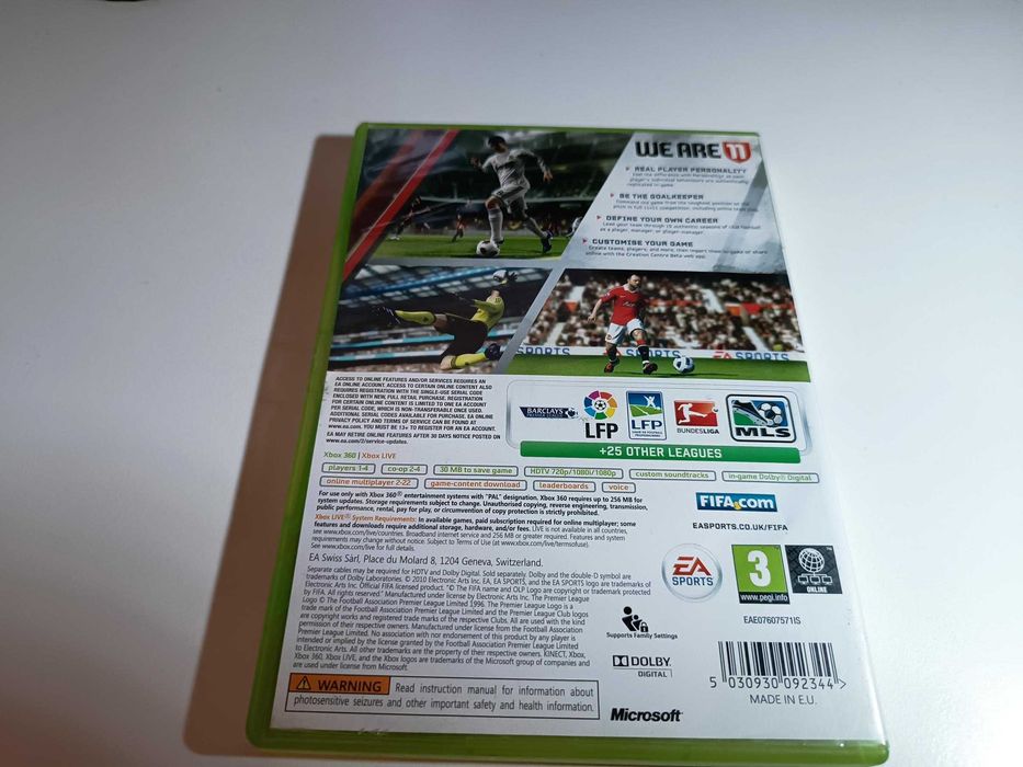 fifa 11 EA Sports xbox 360