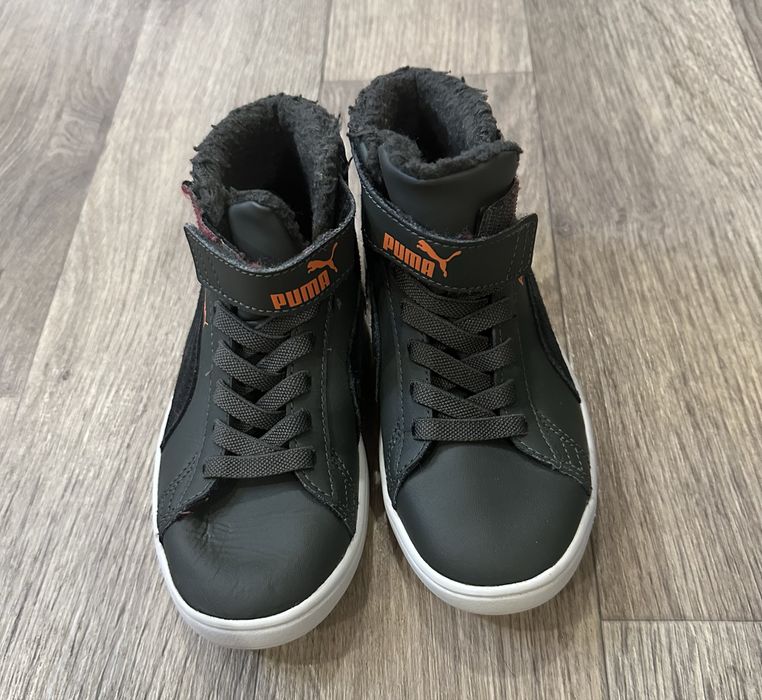 Теплые высокие кеды на мальчика 31р 18,5 см в идеальном состоянии