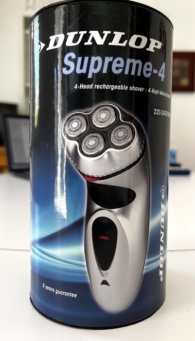 Máquina de Barbear DUNLOP SUPREME-4 - 25€