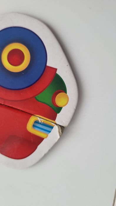 Пазли вкладиші дерев"яні. Пазли з двох частин  "Транспорт"