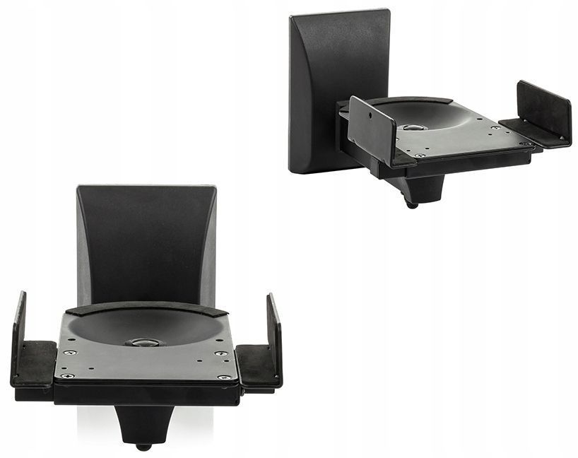 Ścienny uchwyt zaciskowy do kolumny pod głośnik komplet 2 sztuki G-04B