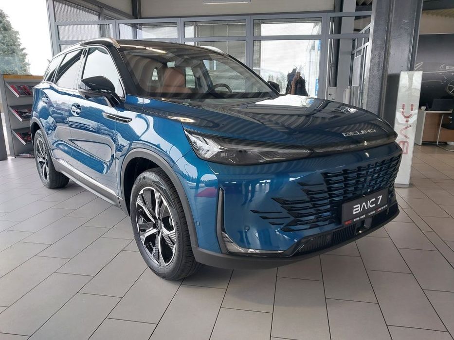 BAIC 7 Luxury masaże 4 foteli, wentylowane i podgrzewane, szklany dach ...