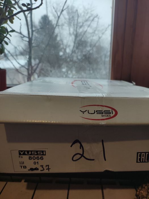 Зимние кожаные сапоги YUSSI Турция