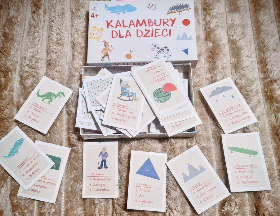 Kalambury dla dzieci gra - Stan bdb