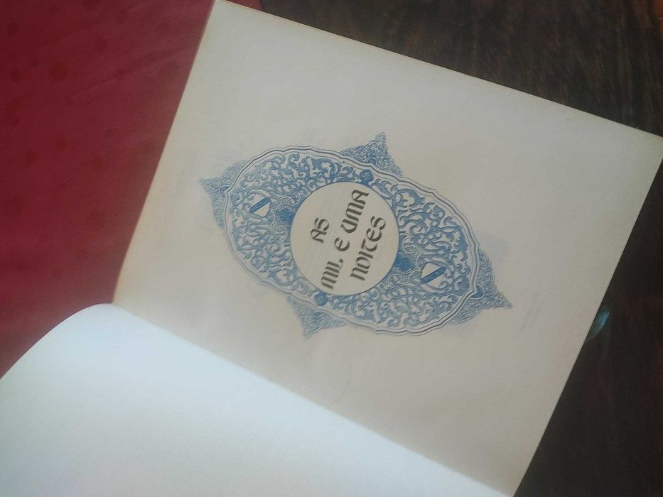 Obra "As Mil e Uma Noites" - Edição de Luxo para coleccionador