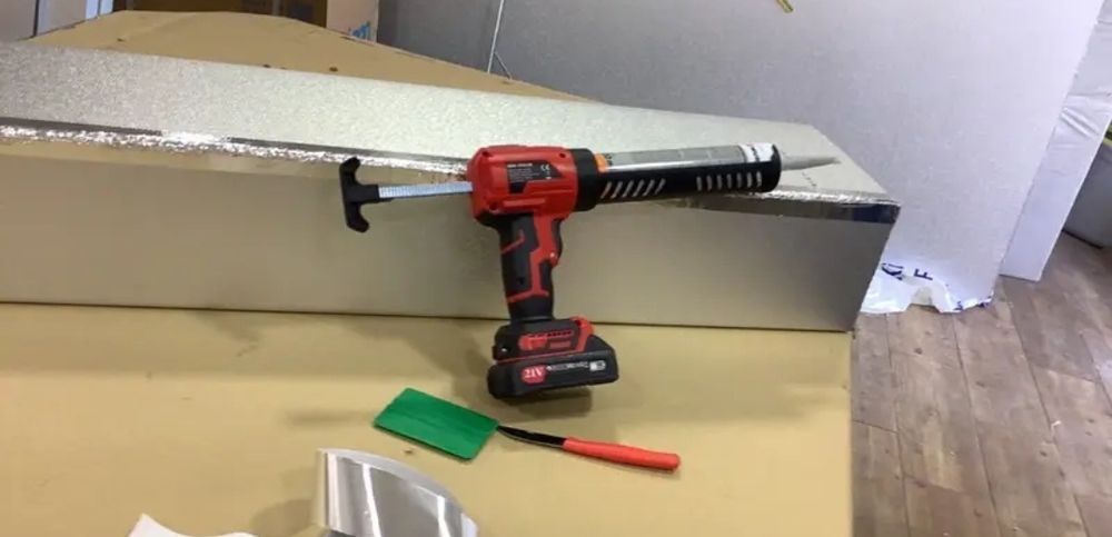 Pistola silicone bateria