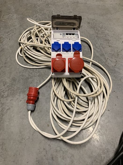 Bednarka 2 x siła 400v + 3 x 230v