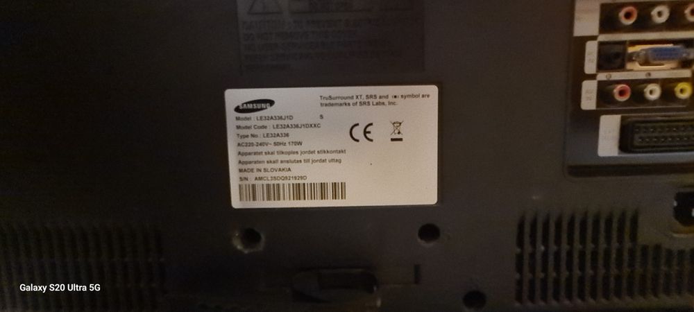 Tv Samsung 32" .