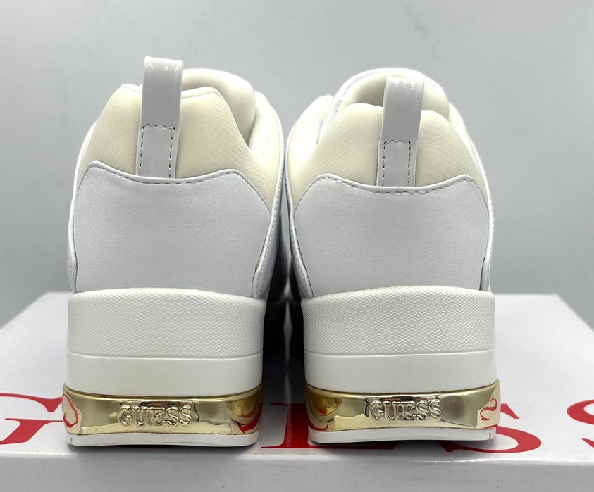 ‼️Nowe oryginalne trampki sneakersy GUESS Jaryds4 białe 36 AZ 038