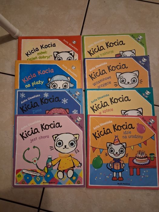 Książeczki Kicia Kocia 8 sztuk