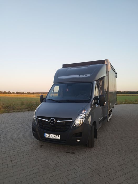 Opel Movano Twin Cab 2.3 CDTI 163 KM | 2020 | Plandeka 8ep | Webasto | Fotel pneumatyczny | Poduszki