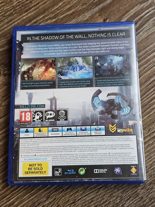 Killzone Shadow Fall PS4