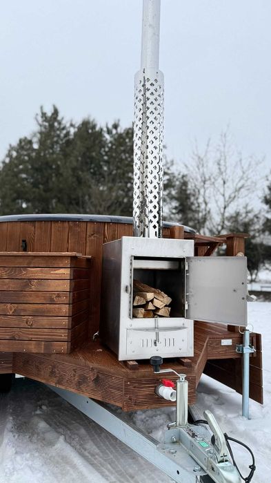 Mobilna Balia Wynajem | Jacuzzi na kółkach | Ruska Bania + Dowóz