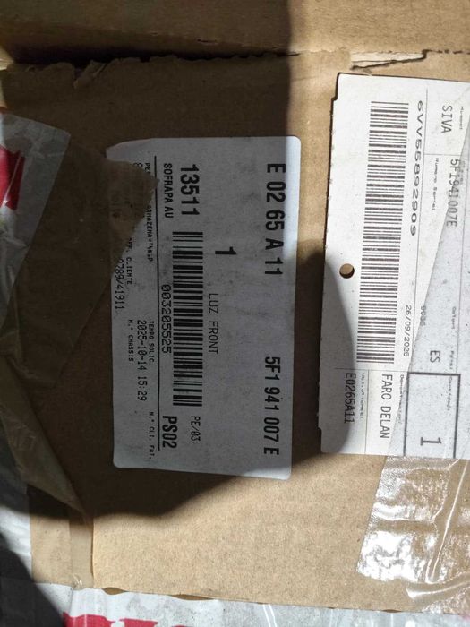Farol SEAT/CUPRA Leon 5F - Dianteiro Esquerdo (NOVO)
