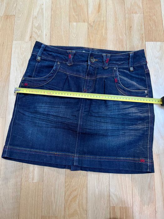 Mini spódniczka jeansowa Promod M