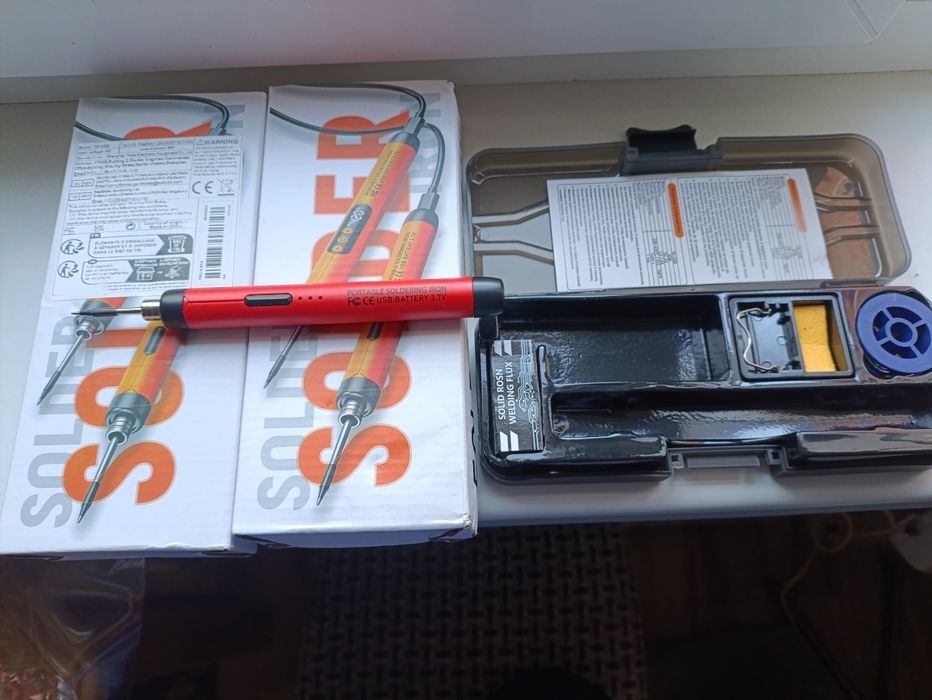 Аккумуляторный паяльник 5 В зарядка