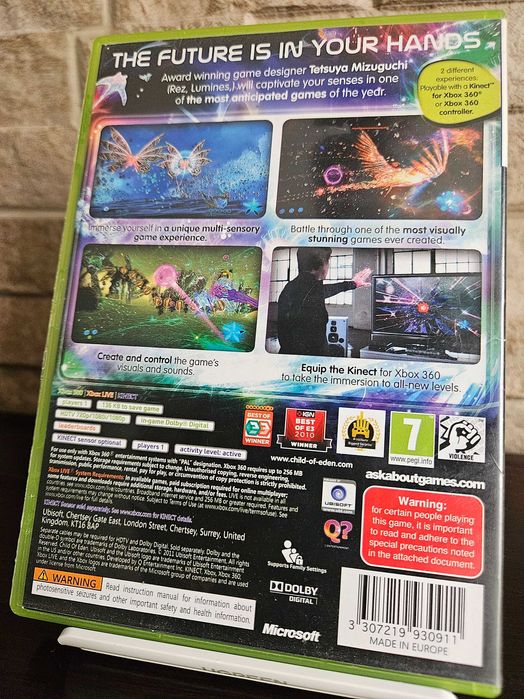Jogo Xbox 360 - 'Child of Eden'