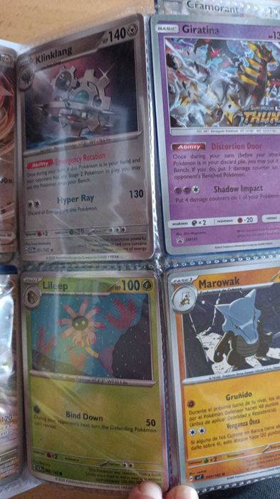 Pokemon - conjunto de cartas