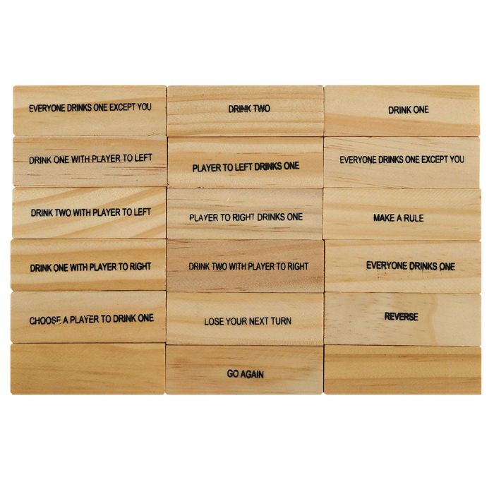 Гра настільна Дженга SP-Sport Drunken Tower Jenga GB076-1B дерево