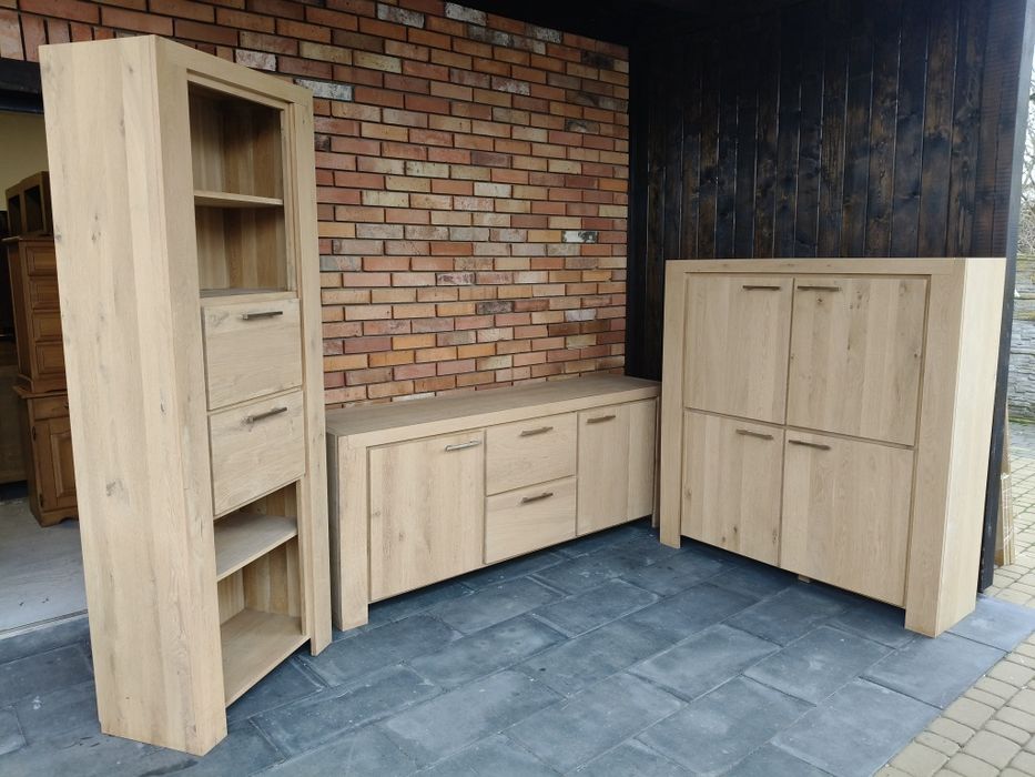 Zestaw mebli dębowych / meble holenderskie