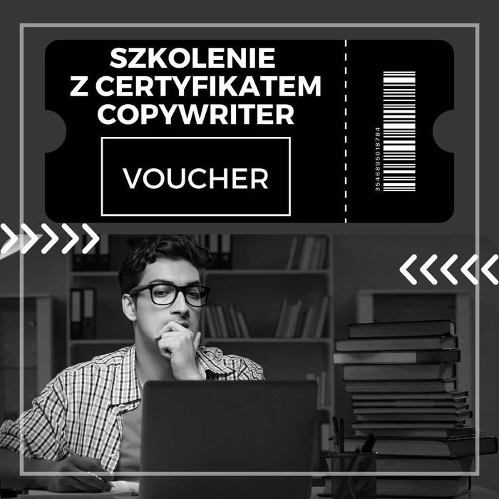 KUPON! Uzyskaj CERTYFIKAT COPYWRITERA! 100% zdalnie! Kurs +Warsztaty