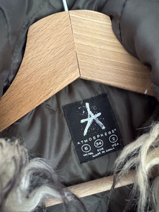Parka XS z futerkiem