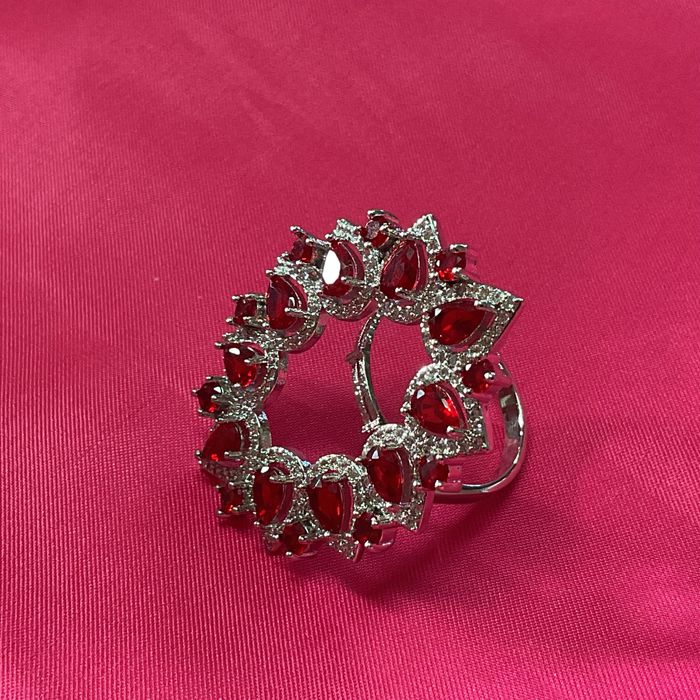 Anel prata 925 tamanho de 24 m