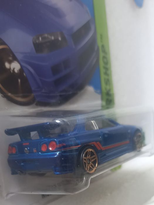 Nissan skyline GT-R R34 hot wheels