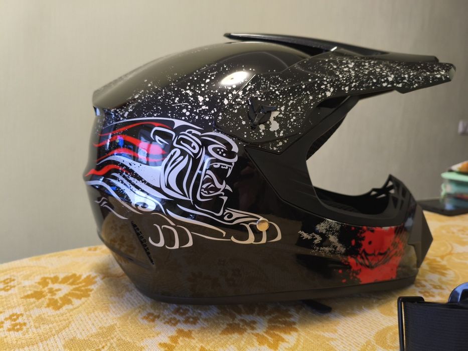 Шлем ендуро мото