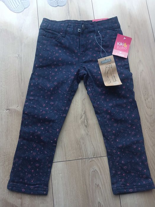 Spodnie dla dziewczynki rozmiar 98