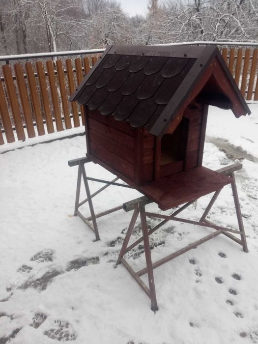 Ocieplana buda dla psa