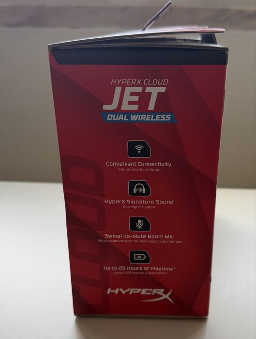 HyperX Cloud Jet Dual Wireless – Como Novos