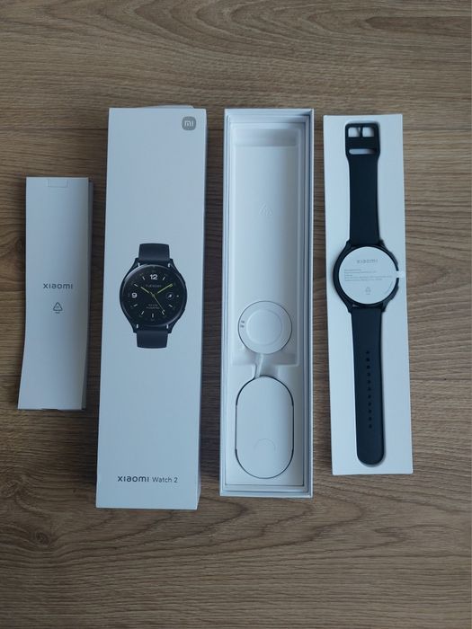 Xiaomi Watch 2 Black | NOWY | Wear OS | AMOLED | 32 GB