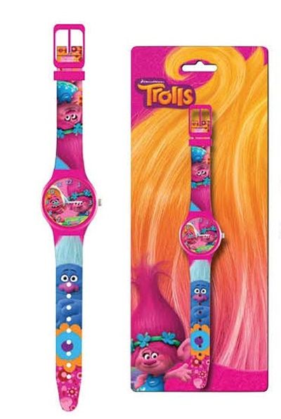 Trolls- 3 pulseiras c/ 18 contas