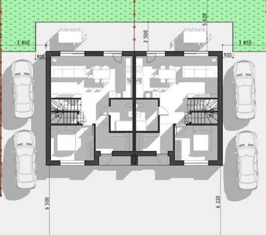 Дуплекс біля Аметист Мол/газ/4 кімнати/кухня вітальня/велика ділянка