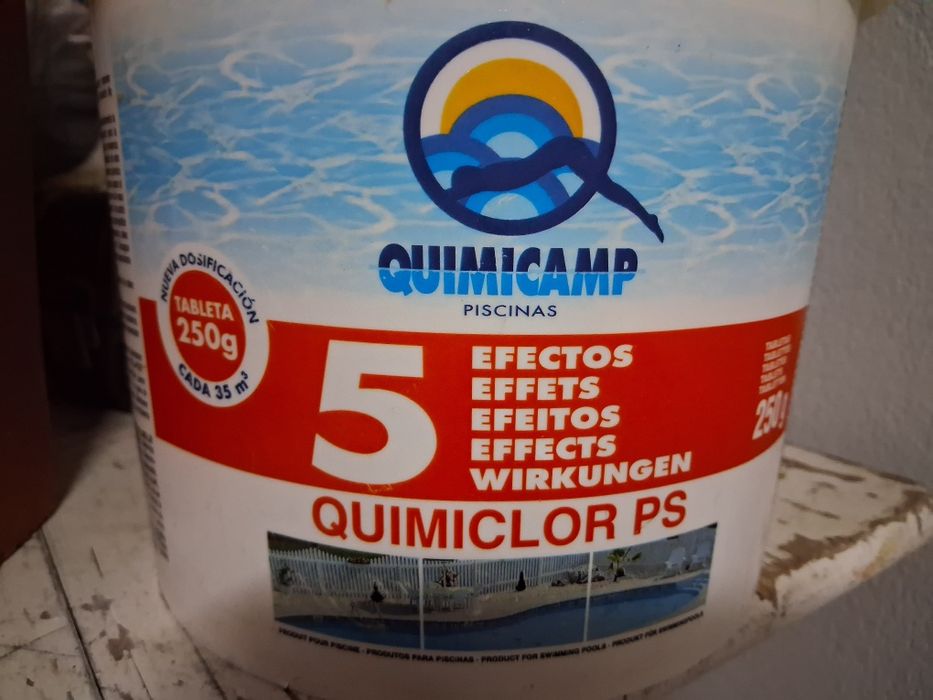 Cloro para  piscinas