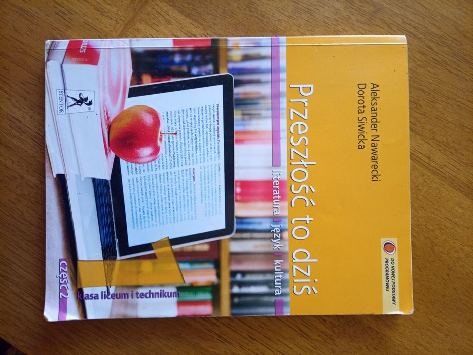 Książka do języka polskiego przeszłość to dziś 2 żółta