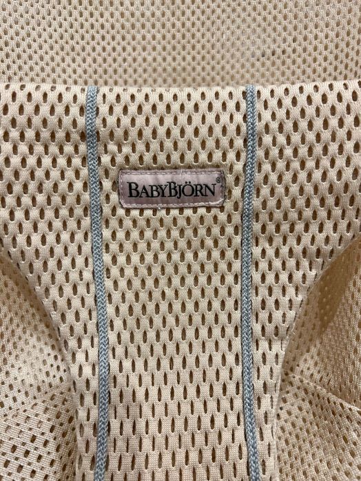 Bujak bujaczek Baby Bjorn babybjorn mesh różowy beżowy