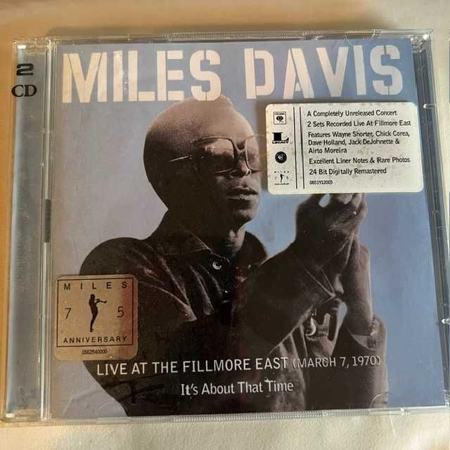 Miles Davis: Live at The Fillmore East CD Duplo de Jazz