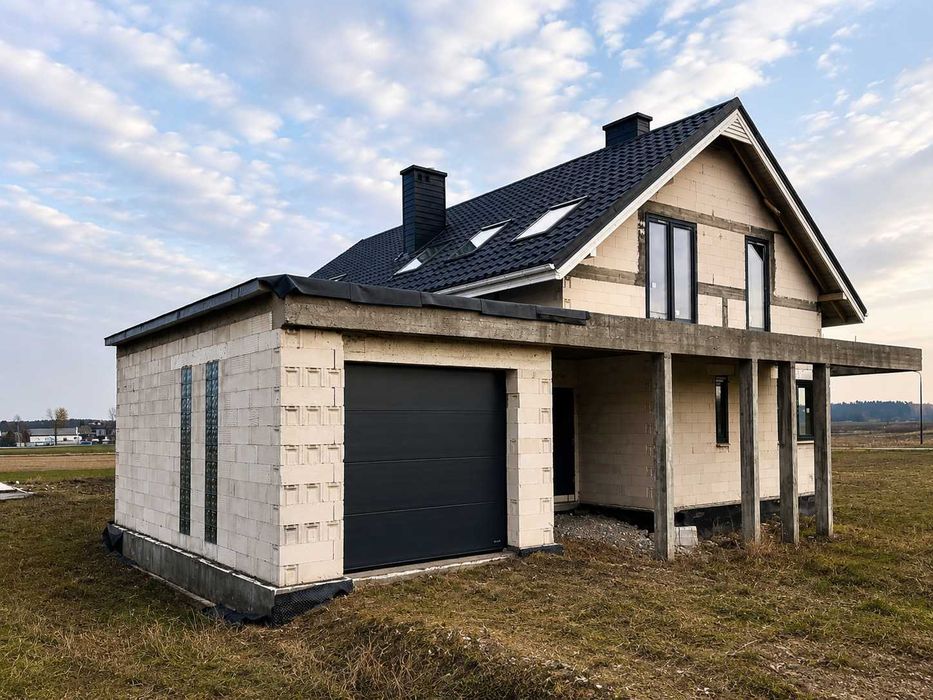 Dom w stanie surowym zamkniętym – Maków Mazowiecki, ul. Cicha | 161 m²