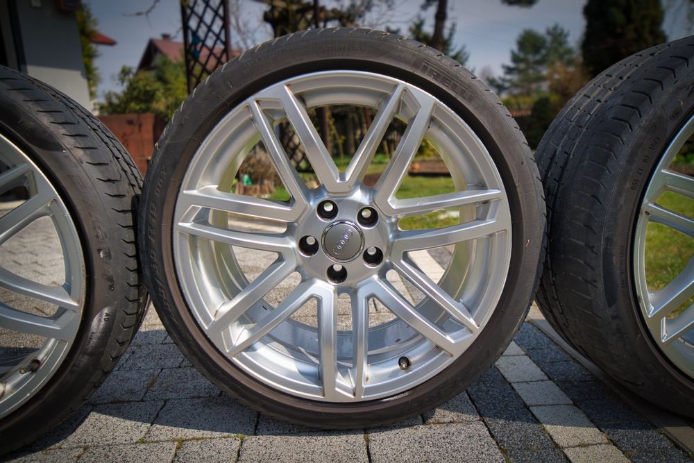 Felgi z oponami 19 cali 5x112 AUDI oryginalne