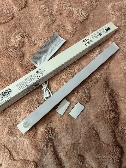 Акумуляторна світлодіодна лампа з датчиком руху 30 см