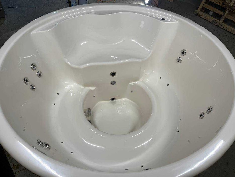 Balia ogrodowa klasy Premium, fińska bania jacuzzi gorąca beczka sauna