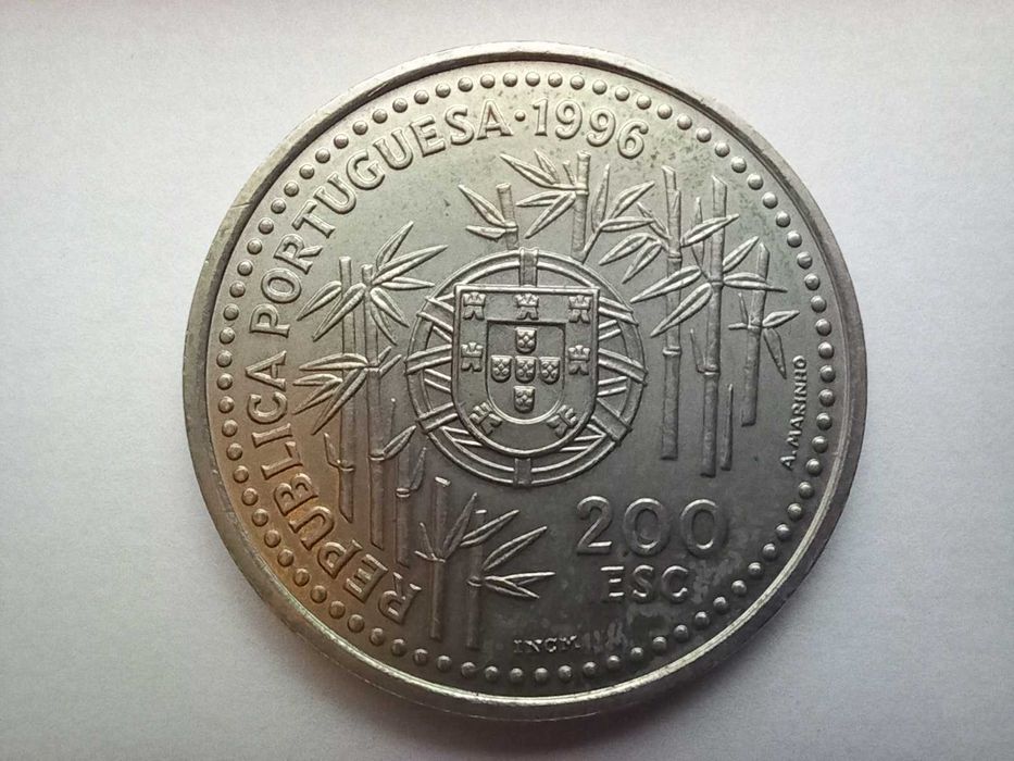 Portugal 200 escudos, 1996 - Os Portugueses na China