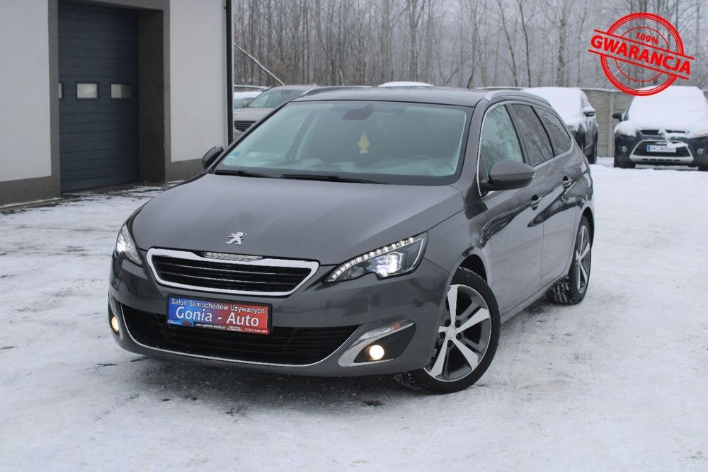 Peugeot 308 **Śliczny_Serwis_Navi_Kamera_xenon_Chrom_Alu**