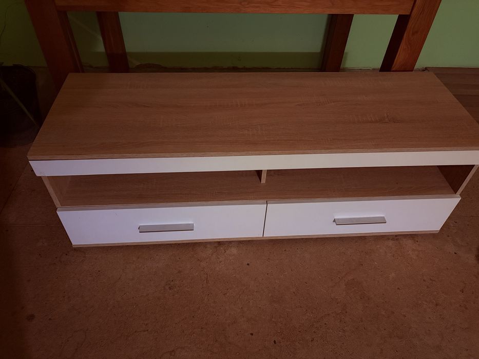 Szafka biała pod telewizor nowa