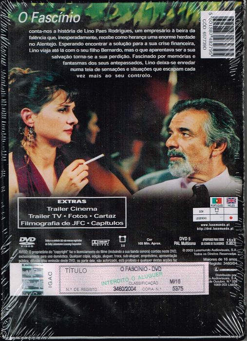 Filme em DVD: O Fascínio (2003) - NOVO! EM EMBALAGEM SELADA!